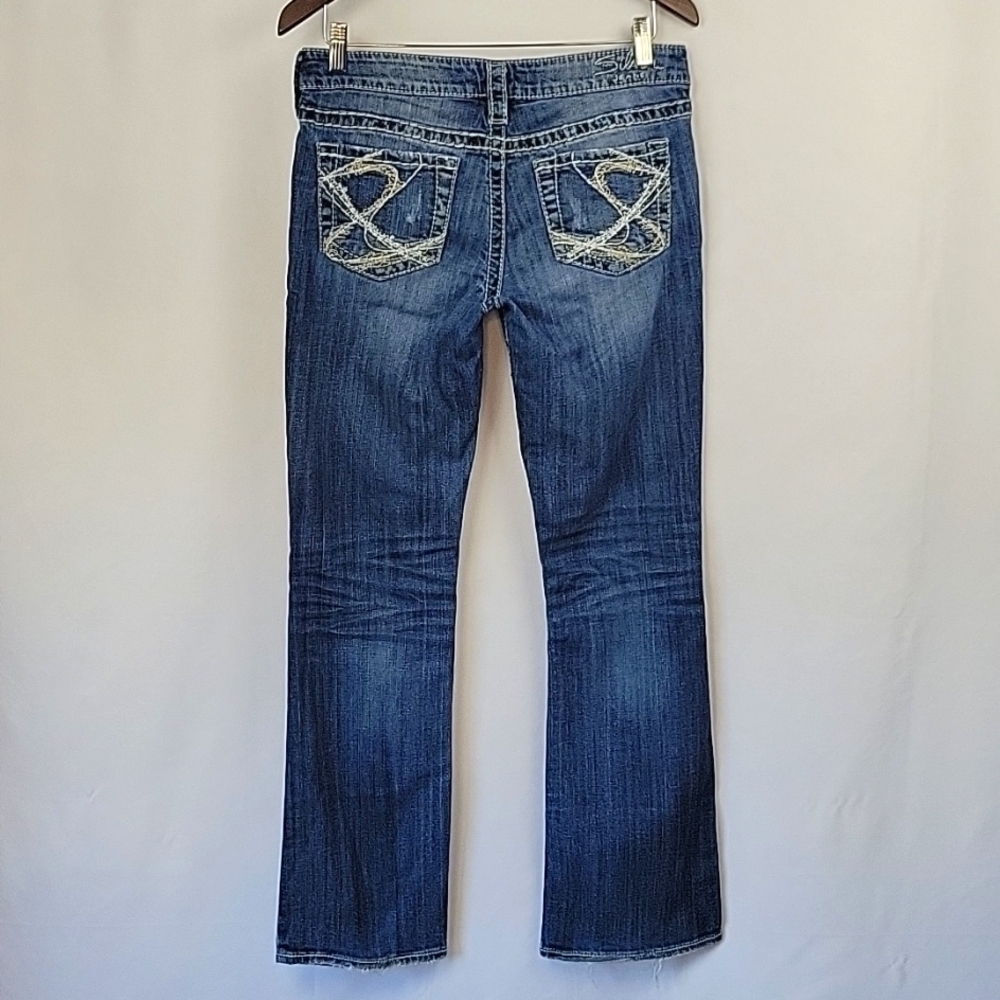 Silver Aiko Bootcut Jeans Med. Wash Size 29